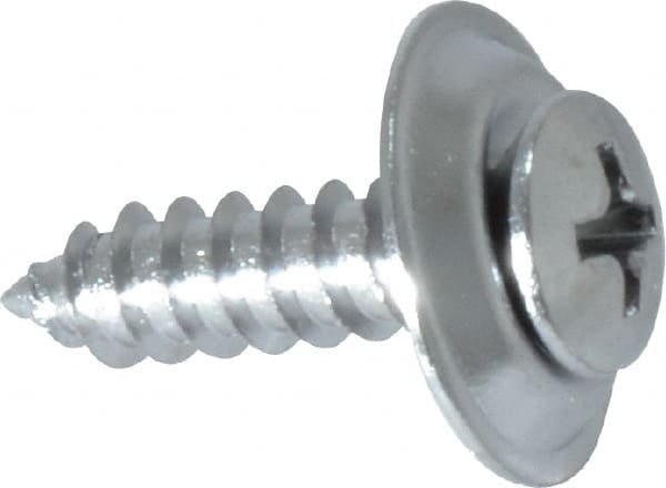 Value Collection - #10 Sems Oval Head Phillips Sheet Metal Screw - Steel, 3/4" OAL, Grade 2 - Exact Tooling