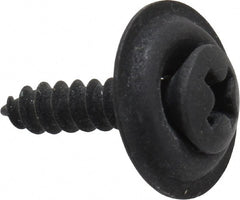 Value Collection - #6 Sems Oval Head Phillips Sheet Metal Screw - Steel, 5/8" OAL, Grade 2 - Exact Tooling