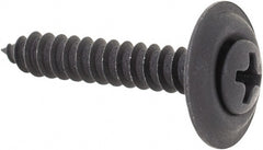 Value Collection - #8 Oval Head Phillips Sheet Metal Screw - Steel, 1" OAL, Grade 2 - Exact Tooling