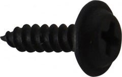 Value Collection - #6 Flat Head Phillips Sheet Metal Screw - Steel, 1/2" OAL, Grade 2 - Exact Tooling
