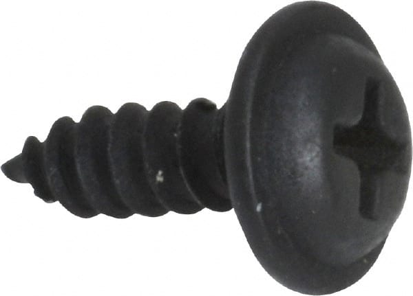 Value Collection - #8 Flat Head Phillips Sheet Metal Screw - Steel, 1/2" OAL, Grade 2 - Exact Tooling