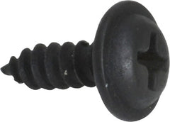 Value Collection - #8 Flat Head Phillips Sheet Metal Screw - Steel, 1/2" OAL, Grade 2 - Exact Tooling