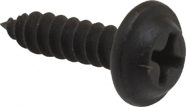 Value Collection - #8 Flat Head Phillips Sheet Metal Screw - Steel, 5/8" OAL, Grade 2 - Exact Tooling