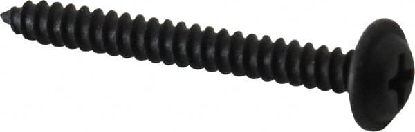 Value Collection - #8 Flat Head Phillips Sheet Metal Screw - Steel, 1-1/2" OAL, Grade 2 - Exact Tooling