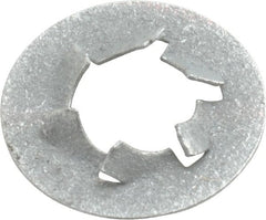 Value Collection - 3/8" Screw, 25/32" OD, Spring Steel Push Nut - Zinc-Plated - Exact Tooling