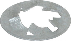 Value Collection - 1/2" Screw, 15/16" OD, Spring Steel Push Nut - Zinc-Plated - Exact Tooling