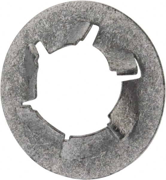 Value Collection - M12x1.75 Screw, 21mm OD, Spring Steel Push Nut - Zinc-Plated - Exact Tooling