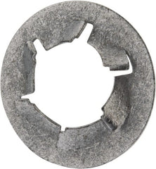 Value Collection - M12x1.75 Screw, 21mm OD, Spring Steel Push Nut - Zinc-Plated - Exact Tooling