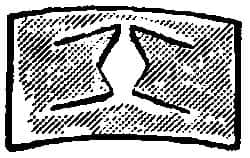 Au-Ve-Co Products - 3/8" Long x 9/16" Wide, Rectangular Speed Nut - 5/32" Hole Diam, Spring Steel, Black Phosphate Finish, For Nonthreaded Fasteners - Exact Tooling