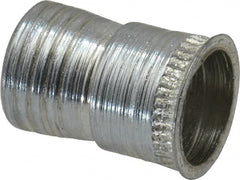 Marson - #8-32, 3/8" OAL, Thread-Sert Threaded Insert - 1/4" Hole Diam, 0.282" Head Diam, Steel - Exact Tooling