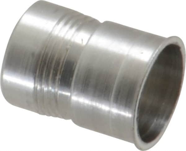 Marson - 1/4-20, 0.51" OAL, Thread-Sert Threaded Insert - 0.391" Hole Diam, 0.408" Head Diam, Aluminum - Exact Tooling