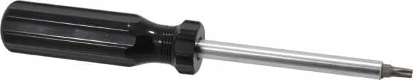 Made in USA - T27 Torx Driver - 8" OAL, Standard Handle - Exact Tooling