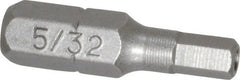 Value Collection - Tamper Resistant Hex Screwdriver Bit - 1" OAL - Exact Tooling