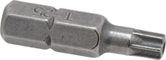 Value Collection - Tamper Resistant Torx Screwdriver Bit - 1" OAL - Exact Tooling