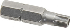 Value Collection - Tamper Resistant Torx Screwdriver Bit - 1" OAL - Exact Tooling