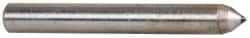 Norton - 1" Long x 1/8" Shank Diam Single Point Diamond Dresser - 75° Included Angle - Exact Tooling