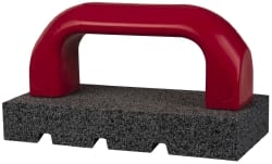 Norton - 20 Grit Silicon Carbide Rectangular Roughing Stone - Very Coarse Grade, 3" Wide x 6" Long x 1" Thick - Exact Tooling
