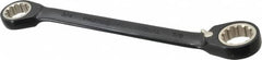 Proto - 3/4" x 7/8" 12 Point Spline Reversible Ratcheting Box Wrench - Double End, 1-5/8" Head Diam x 1/4" Head Thickness, 9-5/8" OAL, Steel, Black Chrome Finish - Exact Tooling