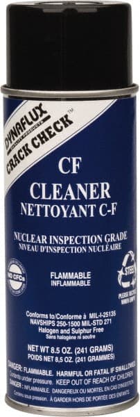 Dynaflux - Crack Detection NDT Nuclear Cleaner - 16 Ounce Aerosol Can - Exact Tooling