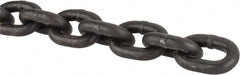 Peerless Chain - 5/16" Welded Alloy Chain - 4,300 Lb Capacity, Grade 80, Alloy Steel, Black Finish - Exact Tooling