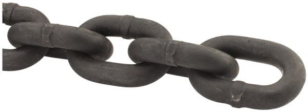 Peerless Chain - 5/8" Welded Alloy Chain - 18,100 Lb Capacity, Grade 80, Alloy Steel, Black Finish - Exact Tooling