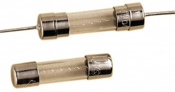 Ferraz Shawmut - 250 VAC, 1 Amp, Fast-Acting Miniature Glass Fuse - Surface Mount Mount, 20mm OAL, 5mm Diam - Exact Tooling