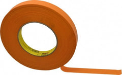 3M - 3/4" Wide x 60 Yd Long Orange Paper Masking Tape - Series 2525, 9.5 mil Thick, 49 In/Lb Tensile Strength - Exact Tooling