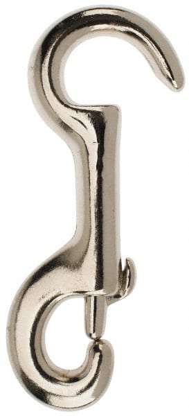 Value Collection - 6" Long Open Eye Snap - Malleable Iron with 9/16" Snap Opening - Exact Tooling