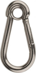 Value Collection - 2-3/4" Long All Purpose Snap - Stainless Steel with 3/8" Snap Opening - Exact Tooling