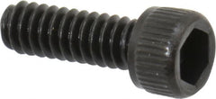 Unbrako - #2-56 UNC Hex Socket Drive, Socket Cap Screw - Alloy Steel, Black Oxide Finish, 1/4" Length Under Head - Exact Tooling