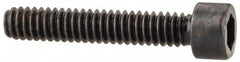 Unbrako - #2-56 UNC Hex Socket Drive, Socket Cap Screw - Alloy Steel, Black Oxide Finish, 1/2" Length Under Head - Exact Tooling
