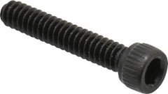 Unbrako - #4-40 UNC Hex Socket Drive, Socket Cap Screw - Alloy Steel, Black Oxide Finish, 5/8" Length Under Head - Exact Tooling