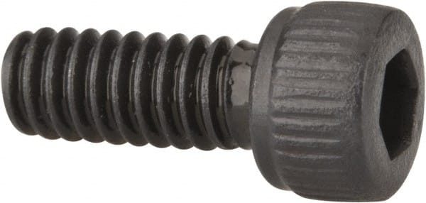 Unbrako - #5-40 UNC Hex Socket Drive, Socket Cap Screw - Alloy Steel, Black Oxide Finish, 5/16" Length Under Head - Exact Tooling