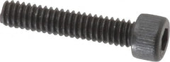 Unbrako - #5-40 UNC Hex Socket Drive, Socket Cap Screw - Alloy Steel, Black Oxide Finish, 5/8" Length Under Head - Exact Tooling