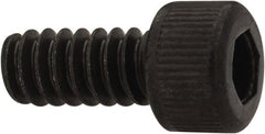 Unbrako - #6-32 UNC Hex Socket Drive, Socket Cap Screw - Alloy Steel, Black Oxide Finish, 5/16" Length Under Head - Exact Tooling