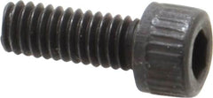 Unbrako - #6-40 UNF Hex Socket Drive, Socket Cap Screw - Alloy Steel, Black Oxide Finish, 3/8" Length Under Head - Exact Tooling