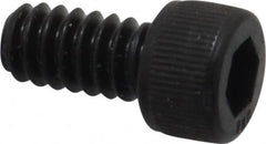 Unbrako - #10-24 UNC Hex Socket Drive, Socket Cap Screw - Alloy Steel, Black Oxide Finish, 3/8" Length Under Head - Exact Tooling