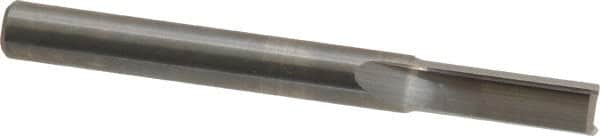 Onsrud - 1/4" Diam, 1/4" Shank Diam, 3/4" Length of Cut, 2 Flute Double Edge Straight Router Bit - 2-1/2" Overall Length, Right Hand Cut, Solid Carbide - Exact Tooling