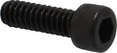 Unbrako - #10-24 UNC Hex Socket Drive, Socket Cap Screw - Alloy Steel, Black Oxide Finish, 5/8" Length Under Head - Exact Tooling