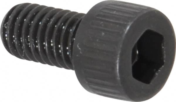 Unbrako - #10-32 UNF Hex Socket Drive, Socket Cap Screw - Alloy Steel, Black Oxide Finish, 3/8" Length Under Head - Exact Tooling