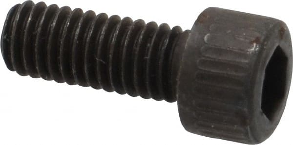 Unbrako - #10-32 UNF Hex Socket Drive, Socket Cap Screw - Alloy Steel, Black Oxide Finish, 1/2" Length Under Head - Exact Tooling