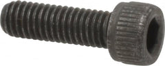 Unbrako - #10-32 UNF Hex Socket Drive, Socket Cap Screw - Alloy Steel, Black Oxide Finish, 5/8" Length Under Head - Exact Tooling