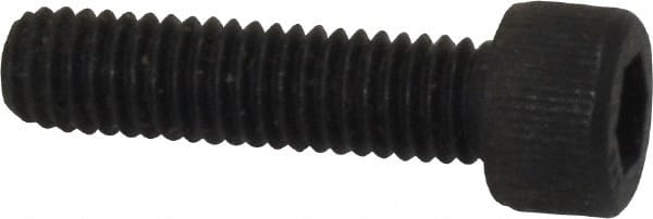 Unbrako - #10-32 UNF Hex Socket Drive, Socket Cap Screw - Alloy Steel, Black Oxide Finish, 3/4" Length Under Head - Exact Tooling