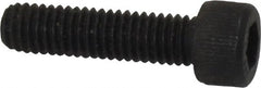 Unbrako - #10-32 UNF Hex Socket Drive, Socket Cap Screw - Alloy Steel, Black Oxide Finish, 3/4" Length Under Head - Exact Tooling