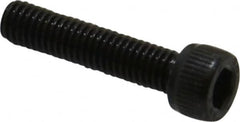 Unbrako - #10-32 UNF Hex Socket Drive, Socket Cap Screw - Alloy Steel, Black Oxide Finish, 7/8" Length Under Head - Exact Tooling