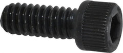 Unbrako - 1/4-20 UNC Hex Socket Drive, Socket Cap Screw - Alloy Steel, Black Oxide Finish, 5/8" Length Under Head - Exact Tooling