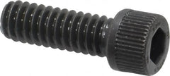 Unbrako - 1/4-20 UNC Hex Socket Drive, Socket Cap Screw - Alloy Steel, Black Oxide Finish, 3/4" Length Under Head - Exact Tooling
