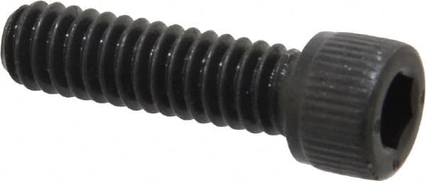 Unbrako - 1/4-20 UNC Hex Socket Drive, Socket Cap Screw - Alloy Steel, Black Oxide Finish, 7/8" Length Under Head - Exact Tooling