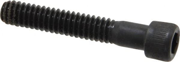 Unbrako - 1/4-20 UNC Hex Socket Drive, Socket Cap Screw - Alloy Steel, Black Oxide Finish, 1-1/2" Length Under Head - Exact Tooling