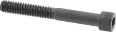 Unbrako - 1/4-20 UNC Hex Socket Drive, Socket Cap Screw - Alloy Steel, Black Oxide Finish, 2" Length Under Head - Exact Tooling